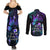 Polynesia Suicide Prevention Awareness Couples Matching Summer Maxi Dress and Long Sleeve Button Shirts Your Life Is Worth Living For Polynesian Blue Pattern LT14 - Polynesian Pride