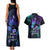 Polynesia Suicide Prevention Awareness Couples Matching Tank Maxi Dress and Hawaiian Shirt Your Life Is Worth Living For Polynesian Blue Pattern LT14 - Polynesian Pride