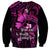 Polynesia Suicide Prevention Awareness Sweatshirt Your Life Is Worth Living For Polynesian Pink Pattern LT14 - Polynesian Pride