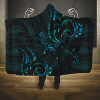 New Zealand Skink Hooded Blanket Aotearoa Maori Mix Paua Shell LT14 - Polynesian Pride