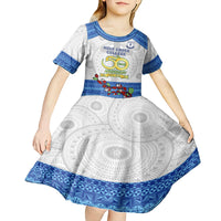 fiji-holy-cross-college-kid-short-sleeve-dress-happy-50th-anniversary-fijian-tagimoucia-tapa-pattern