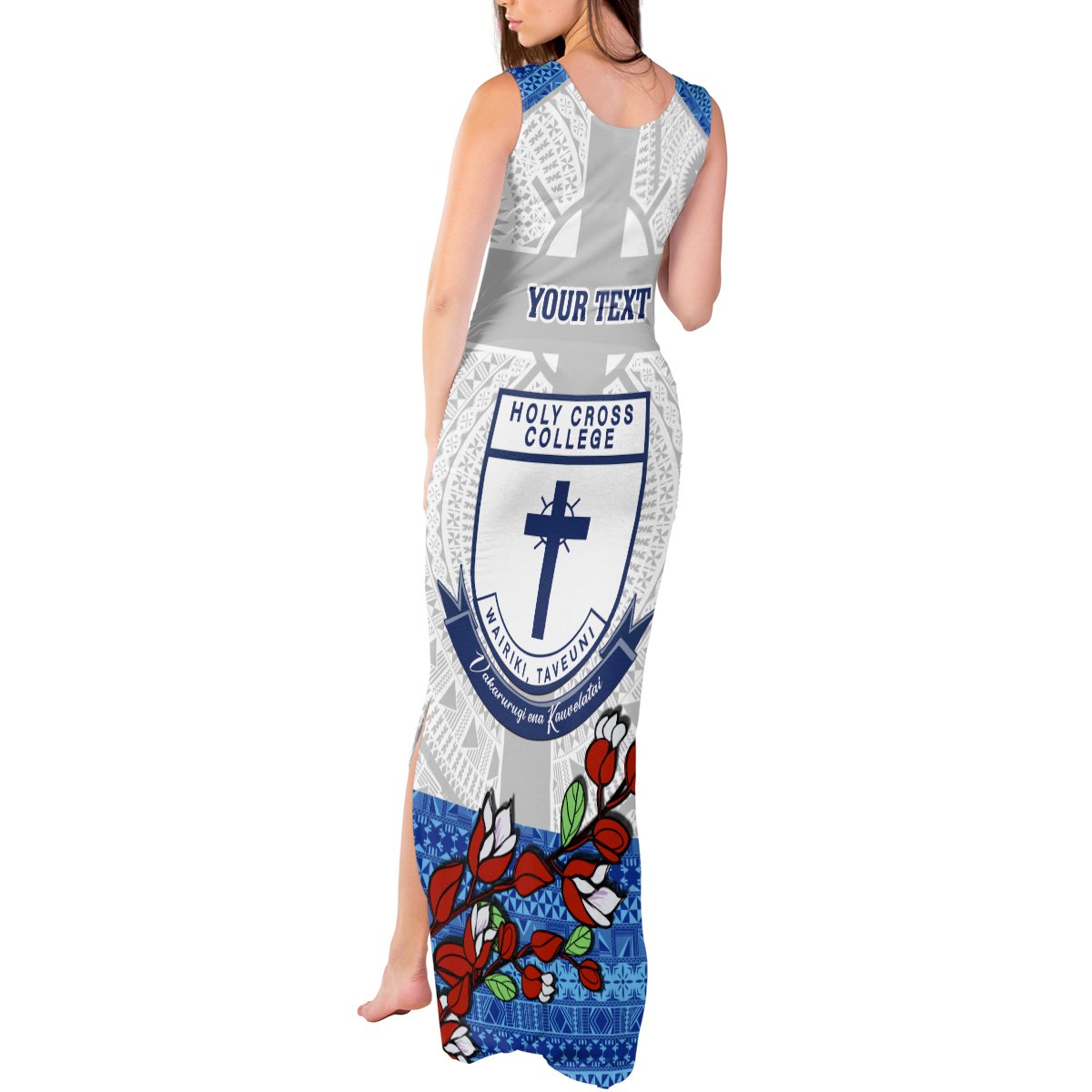 personalised-fiji-holy-cross-college-tank-maxi-dress-happy-50th-anniversary-fijian-tagimoucia-tapa-pattern