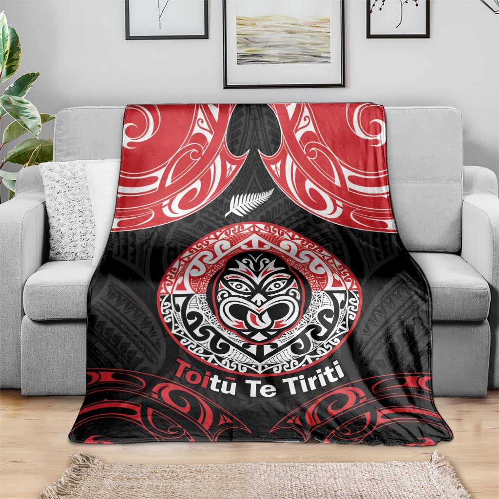 Aotearoa Toitu Te Tiriti Blanket Haka Tiki Honour The Treaty