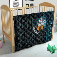 Personalized New Zealand Darts Beer Quilt Paua Shell Aotearoa Maori Tattoo - Polynesian Pride
