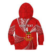 Personalised Tonga College Alete Kid Hoodie Kolisi Tonga Ngatu Pattern LT14 - Polynesian Pride