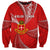 Personalised Tonga College Alete Sweatshirt Class Of Year Kolisi Tonga Ngatu Pattern LT14 Unisex Red - Polynesian Pride