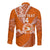 Personalised Tonga Tailulu College Long Sleeve Button Shirt Tongan Ngatu Pattern LT14 - Polynesian Pride