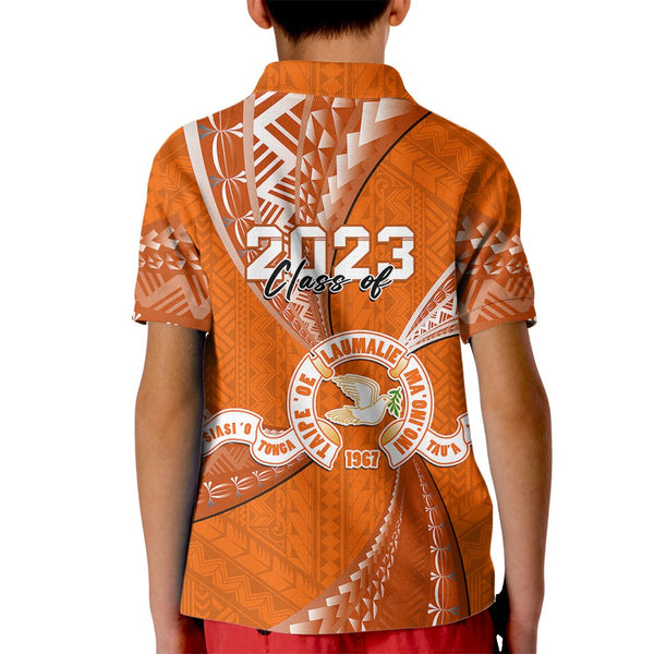 (Custom Personalised) Tonga And Australia Rugby Polo Shirt KID Mate Maa Tonga Mix Kangaroos LT14 main image 1
