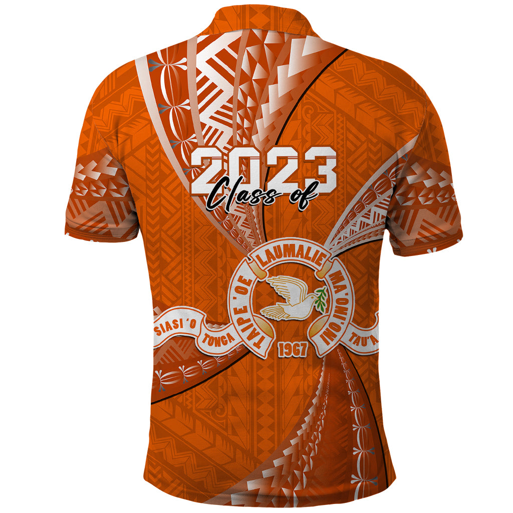 Custom Tonga Tailulu College Polo Shirt Class Of Year Tongan Ngatu Pattern LT14 - Polynesian Pride