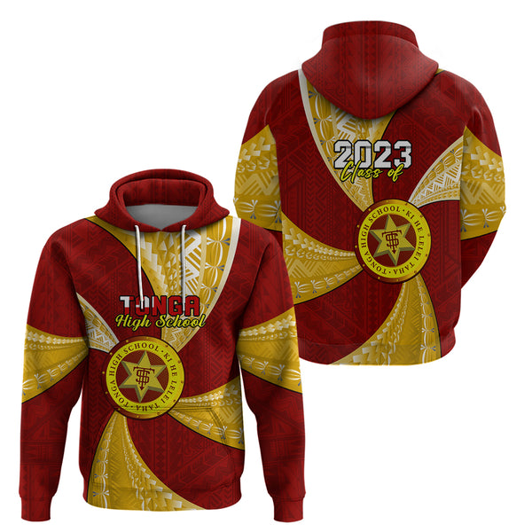 Tonga High School Hoodie Tongan Patterns LT20 main image 1