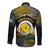 Personalised Malampa Day Long Sleeve Button Shirt Vanuatu Provinces Polynesian Pattern