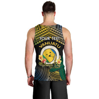 Personalised Malampa Day Men Tank Top Vanuatu Provinces Polynesian Pattern