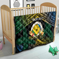 Personalised Malampa Day Quilt Vanuatu Provinces Polynesian Pattern