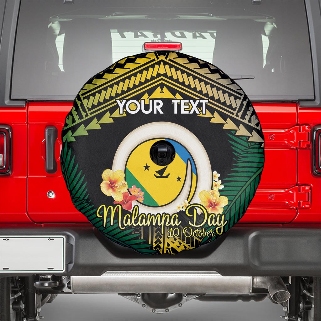 Personalised Malampa Day Spare Tire Cover Vanuatu Provinces Polynesian Pattern