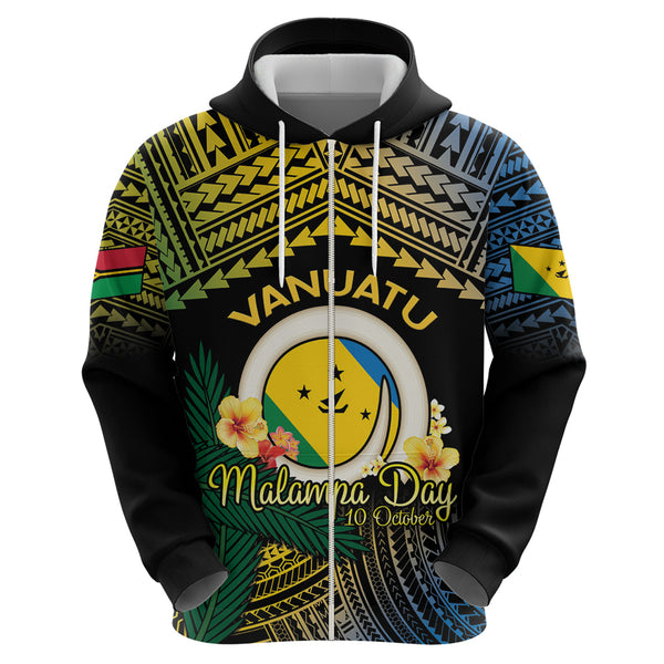 Custom Vanuatu Malampa Kid Hoodie Polynesian Tribal LT6 main image 0