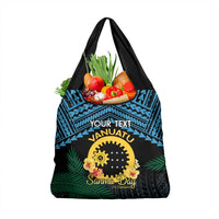 Personalised Sanma Day Grocery Bag Vanuatu Provinces Polynesian Pattern
