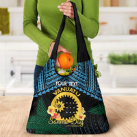 Personalised Sanma Day Grocery Bag Vanuatu Provinces Polynesian Pattern