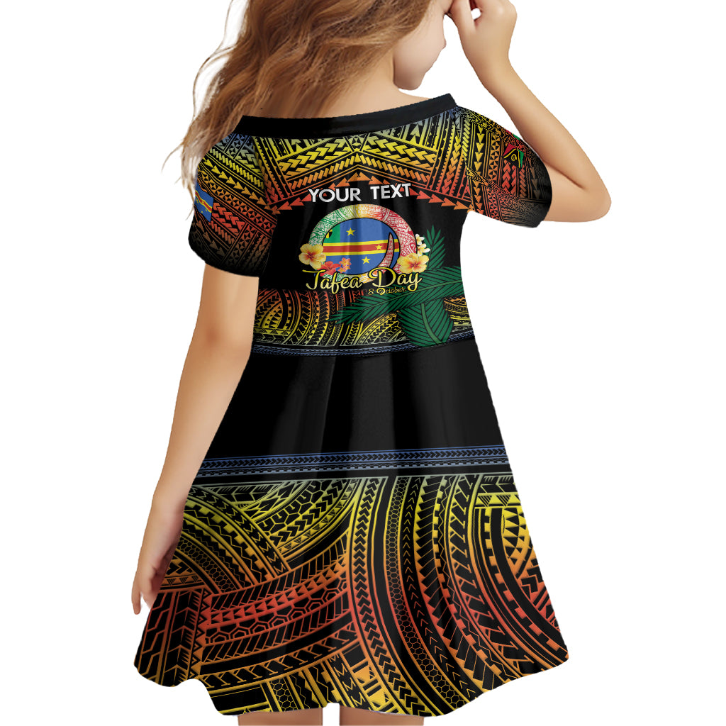 Personalised Tafea Day Family Matching Tank Maxi Dress and Hawaiian Shirt Vanuatu Provinces Polynesian Pattern LT14 - Polynesian Pride