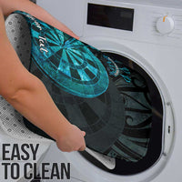 Personalised New Zealand Darts Bathroom Set Happiness Is A Tight Threesome Maori Paua Shell - Polynesian Pride