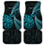 Personalised New Zealand Darts Car Mats Happiness Is A Tight Threesome Maori Paua Shell