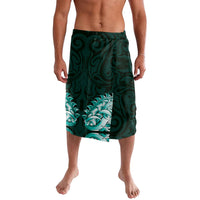 New Zealand Ta Moko Lavalava Aotearoa Maori Chest Tattoo Turquoise