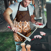 New Zealand Ta Moko Apron Aotearoa Maori Chest Tattoo Orange