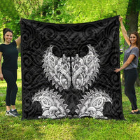 New Zealand Ta Moko Quilt Aotearoa Maori Chest Tattoo Black