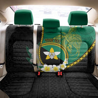 Personalised PNG Enga Provins Back Car Seat Cover Papua New Guinea Plumeria Melanesian Pattern LT14 - Polynesian Pride
