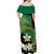 Personalised PNG Enga Provins Off Shoulder Maxi Dress Papua New Guinea Plumeria Melanesian Pattern - Polynesian Pride
