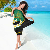 Personalised PNG Enga Provins Sarong Papua New Guinea Plumeria Melanesian Pattern - Polynesian Pride