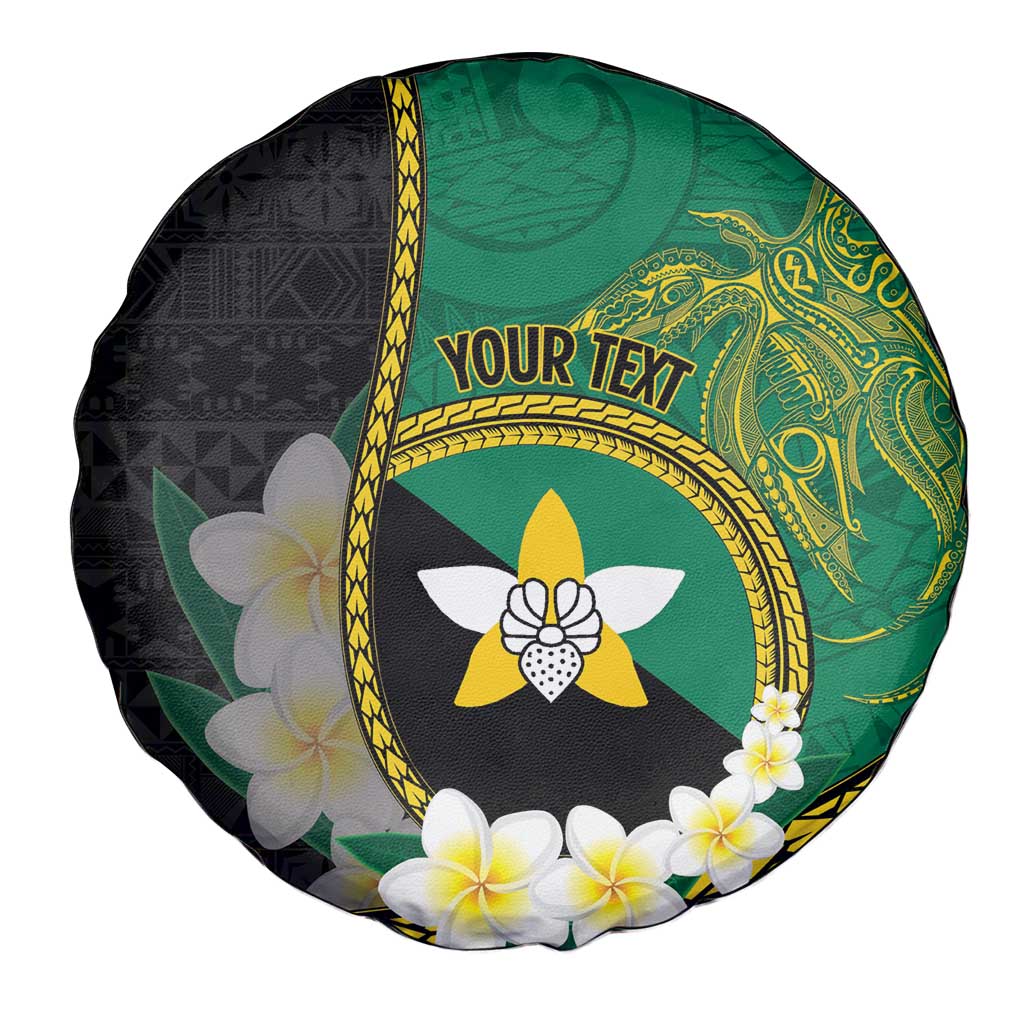 Personalised PNG Enga Provins Spare Tire Cover Papua New Guinea Plumeria Melanesian Pattern - Polynesian Pride