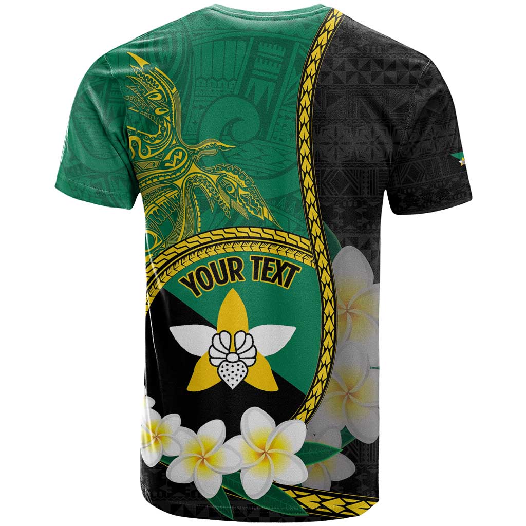 Personalised PNG Enga Provins T Shirt Papua New Guinea Plumeria Melanesian Pattern - Polynesian Pride