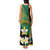 Personalised PNG Enga Provins Tank Maxi Dress Papua New Guinea Plumeria Melanesian Pattern - Polynesian Pride