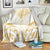 Gold White New Zealand Manta Ray Blanket Aotearoa Maori Haehae - Polynesian Pride