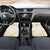Gold White New Zealand Manta Ray Car Mats Aotearoa Maori Haehae - Polynesian Pride