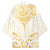 Gold White New Zealand Manta Ray Kimono Aotearoa Maori Haehae - Polynesian Pride