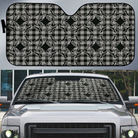 Eleele Hawaii Iwa Bird Palaka Motifs Auto Sun Shade