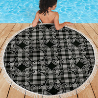 Eleele Hawaii Iwa Bird Palaka Motifs Beach Blanket