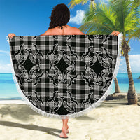 Eleele Hawaii Iwa Bird Palaka Motifs Beach Blanket