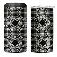 Eleele Hawaii Iwa Bird Palaka Motifs 4 in 1 Can Cooler Tumbler