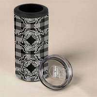 Eleele Hawaii Iwa Bird Palaka Motifs 4 in 1 Can Cooler Tumbler