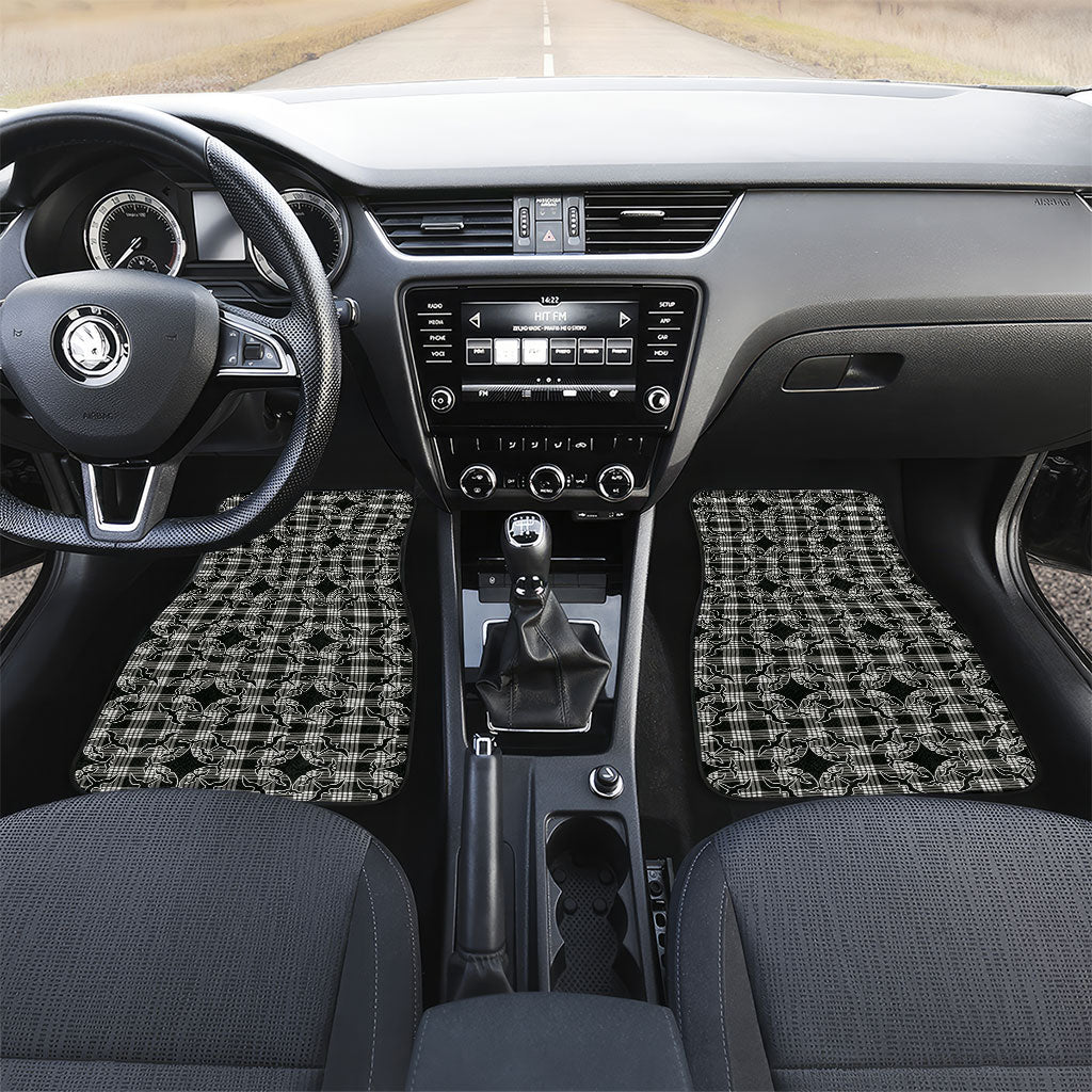 Eleele Hawaii Iwa Bird Palaka Motifs Car Mats