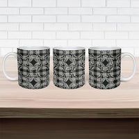 Eleele Hawaii Iwa Bird Palaka Motifs Ceramic Mug