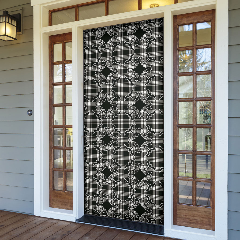Eleele Hawaii Iwa Bird Palaka Motifs Door Cover