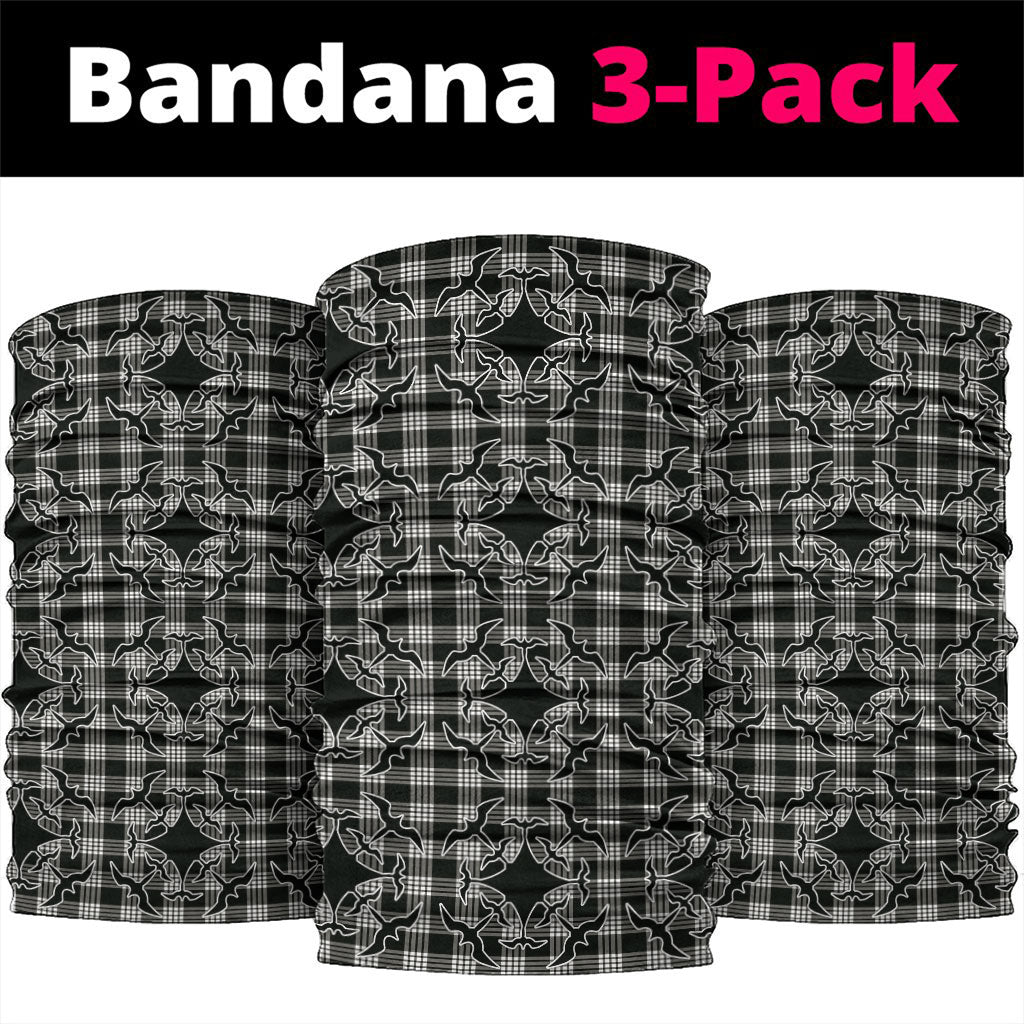 Eleele Hawaii Iwa Bird Palaka Motifs Neck Gaiter