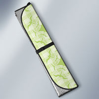 Omaomao Hawaii Iwa Bird Palaka Motifs Auto Sun Shade