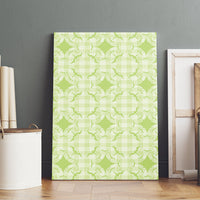 Omaomao Hawaii Iwa Bird Palaka Motifs Canvas Wall Art