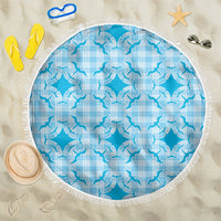 Polu Hawaii Iwa Bird Palaka Motifs Beach Blanket