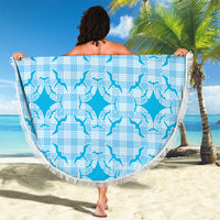 Polu Hawaii Iwa Bird Palaka Motifs Beach Blanket