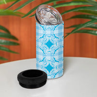 Polu Hawaii Iwa Bird Palaka Motifs 4 in 1 Can Cooler Tumbler